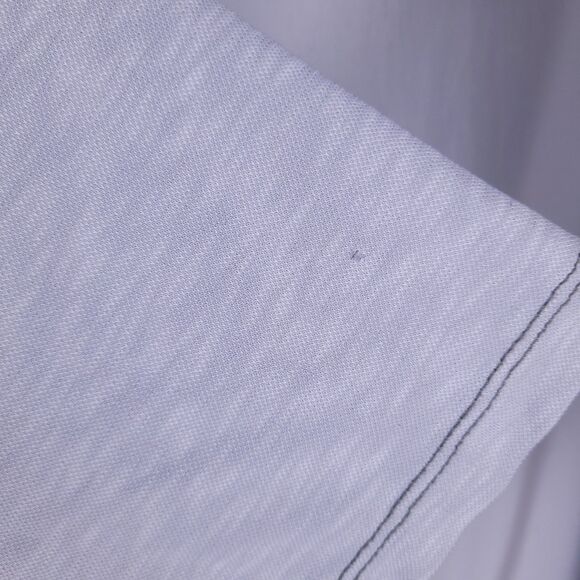 Johnston & Murphy Polo Shirt Mens Medium Light Gray - Picture 5 of 12